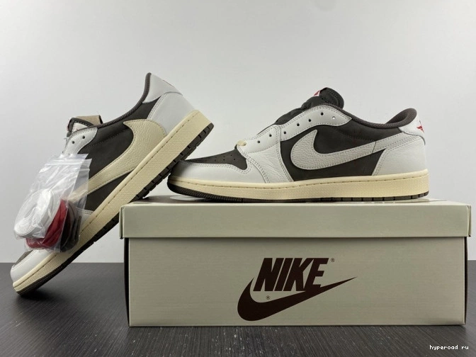 Jordan x Travis Retro Jordan Low Air Scott Air 1 DM7866-162 0920